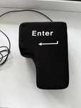 Велика Кнопка Enter USB | Подушка Антистрес