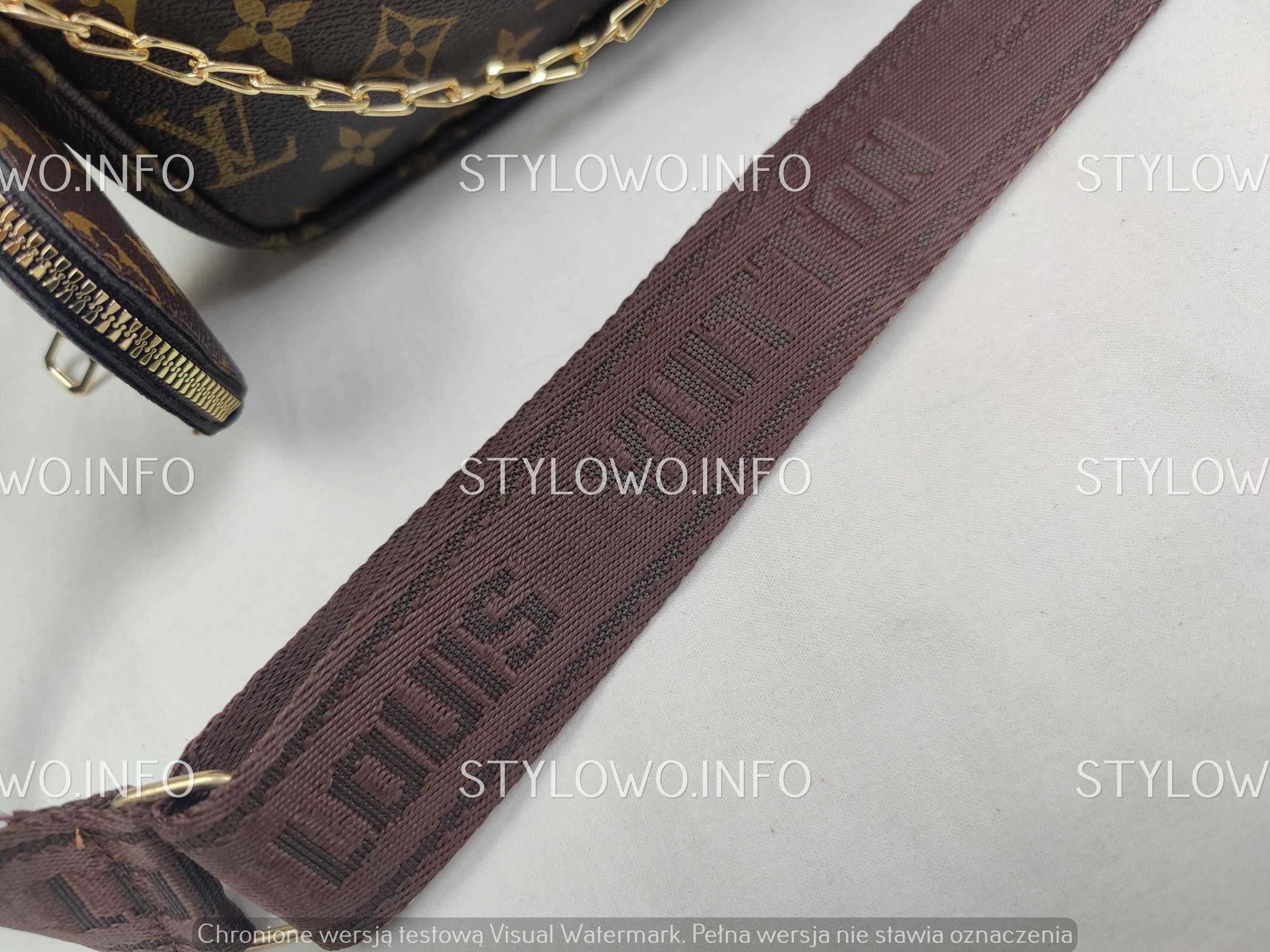 Torebka LV Louis Vuitton 3w1 monogram brazowa Hit Premium