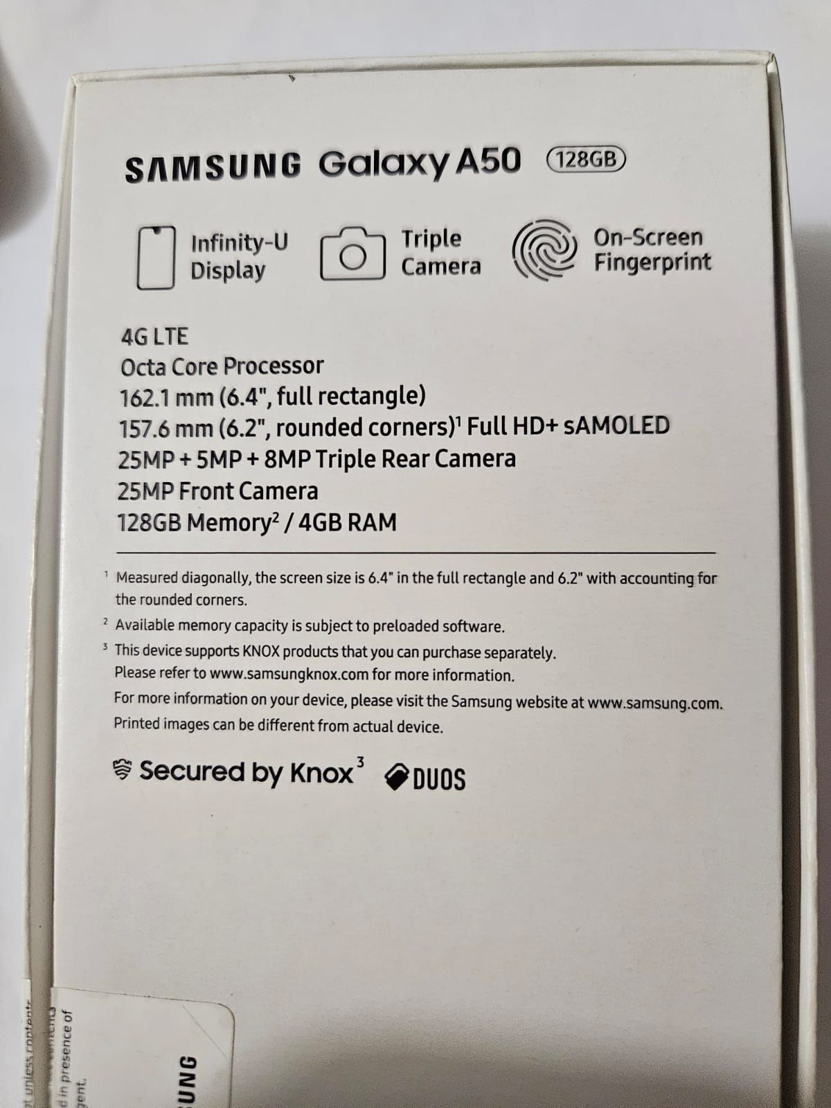 Samsung A50 - 128 GB - usado