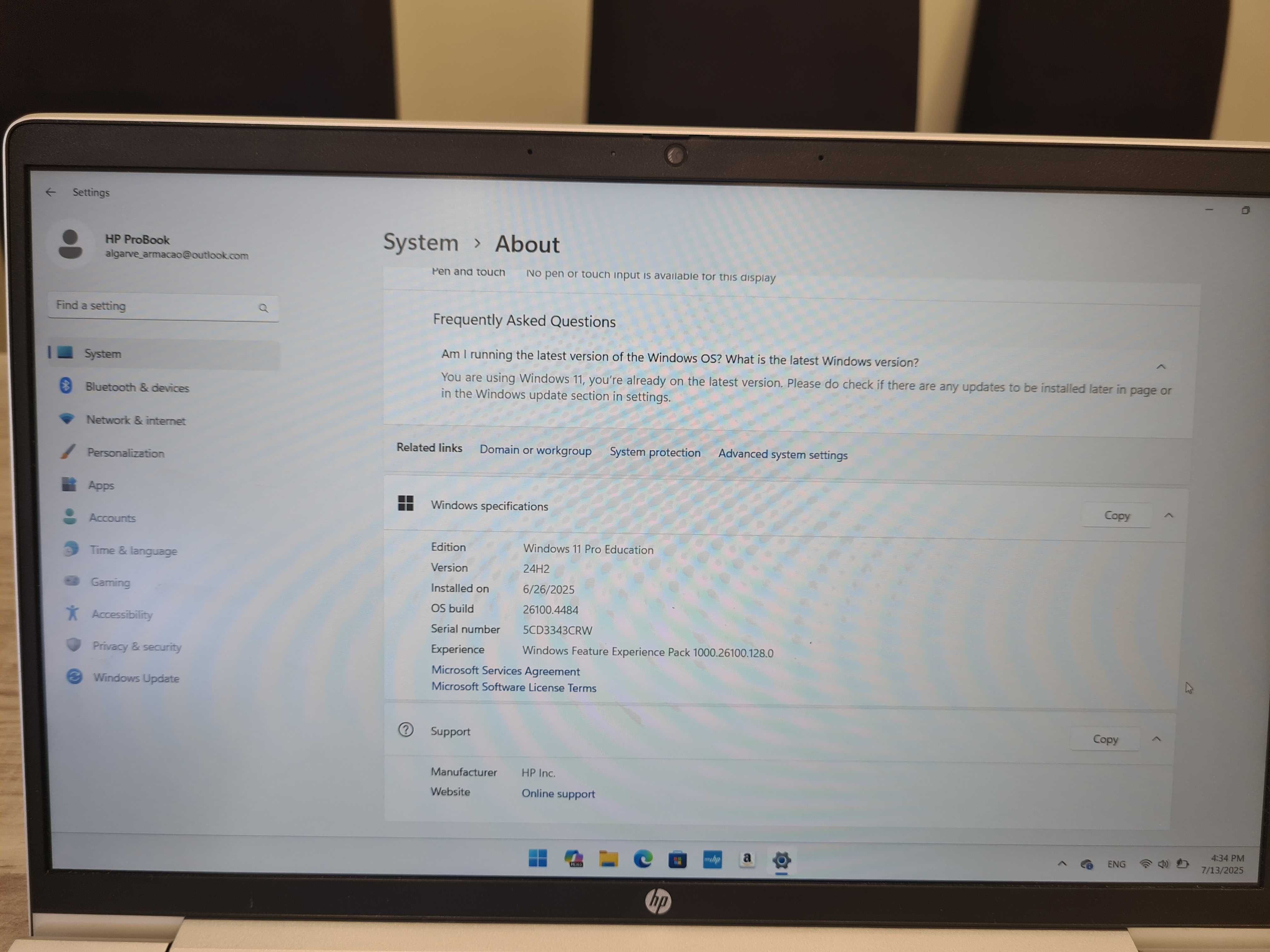 HP ProBook 440 G9 – 14" | 1.2 GHz, Turbo 4.4 GHz | 256GB SSD | 8GB RAM