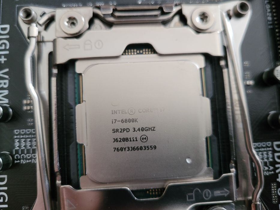 Комплект LGA2011-3 ASUS X99-A + i7-6800K материнка і процесор