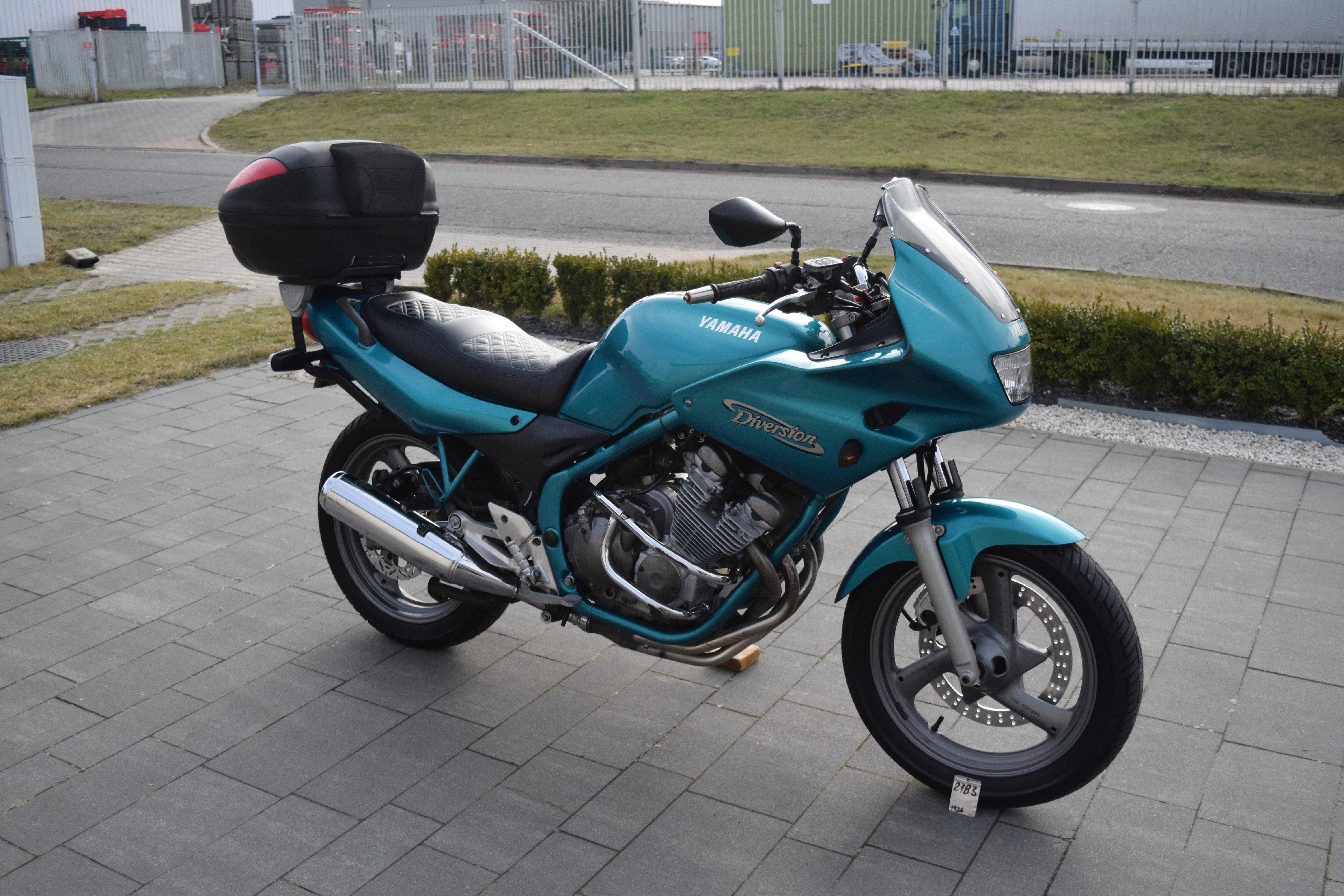 Yamaha XJ 600 Diversion oryginalny stan, centralny kufer, 2 ręka z DE*