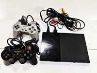 Konsola Sony PlayStation 2 Slim czarna