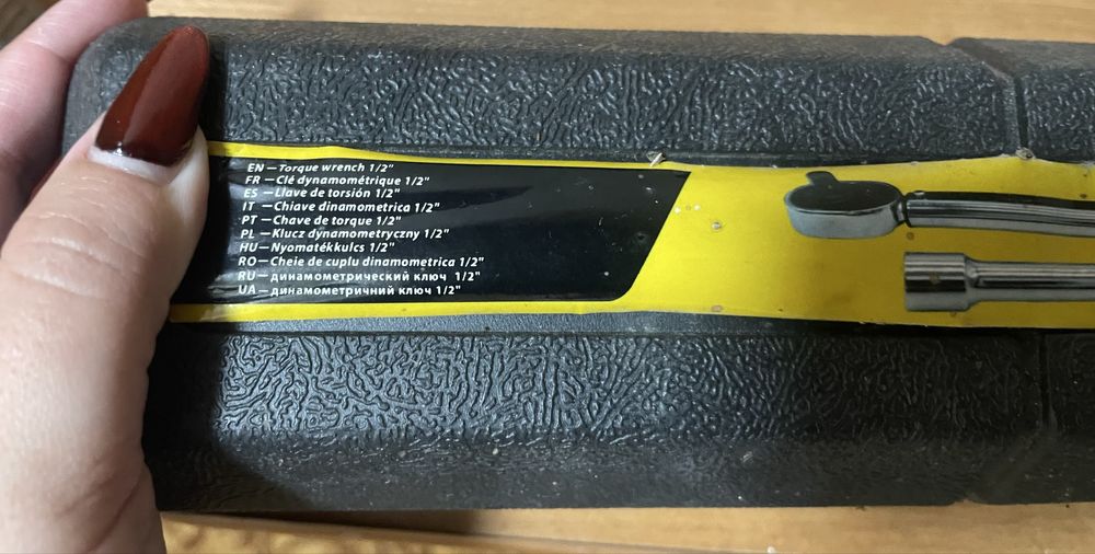 Динамометрический ключ для колесных головок 17/19/21