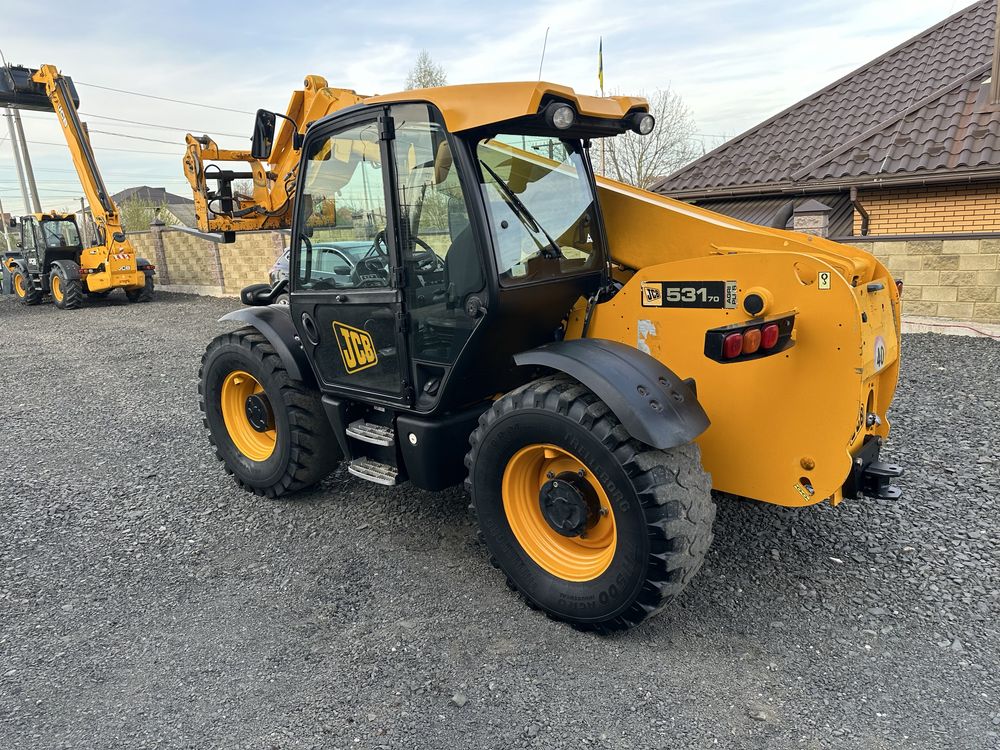 Телескопічний навантажувач JCB 531-70 Agri Plus, 2008 р. в. 7900 мот.