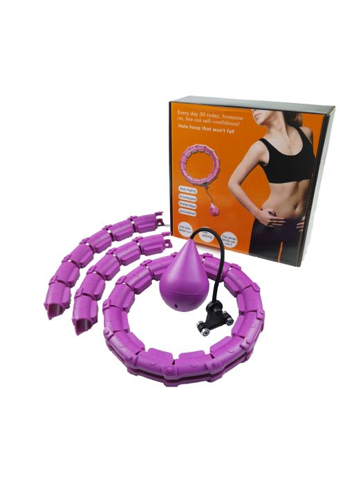 Hula hop z obciążeniem smart 30 segmentów 148cm