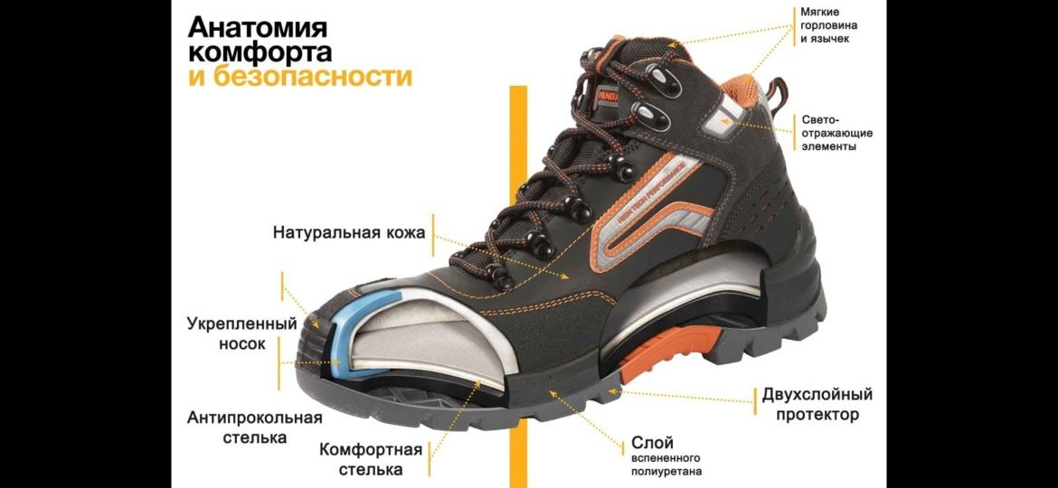 Робоче взуття з США та Європи