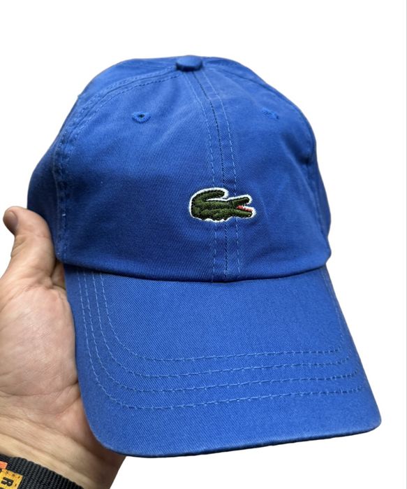 Кепка Lacoste чорна  та синя розмір М