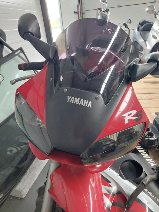 YAMAHA R6 RJ03 Części czasza lampa owiewki licznik zbiornik lagi chłodnica kolektor