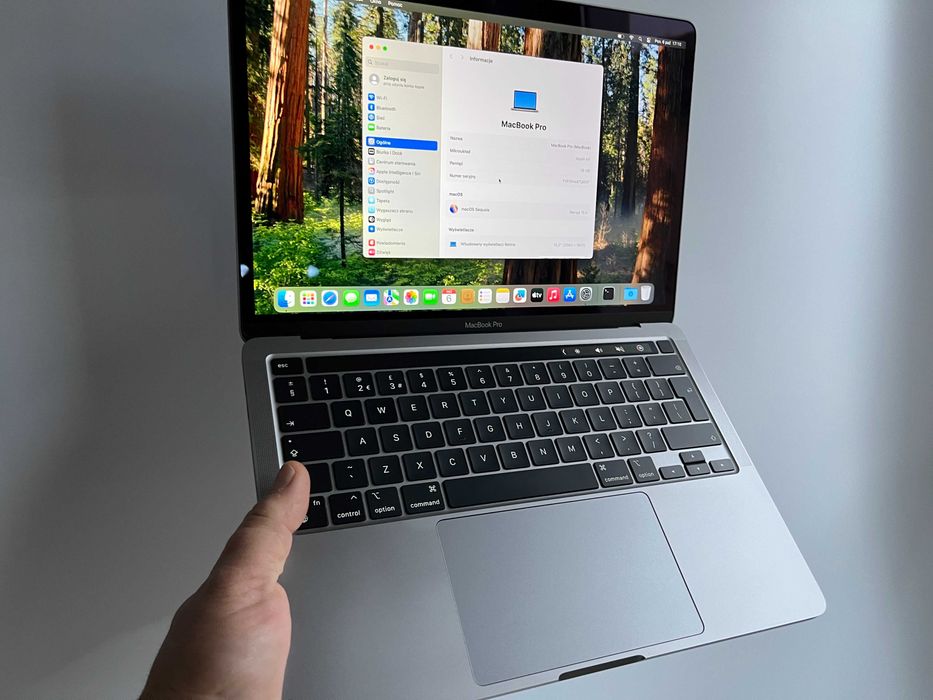 Laptop Apple Macbook PRO 13'' 2020 A2338 M1 8core 16/512GB FV23%