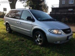 Chrysler Voyager mechanizm szyby tylnej lewej uchylnej.