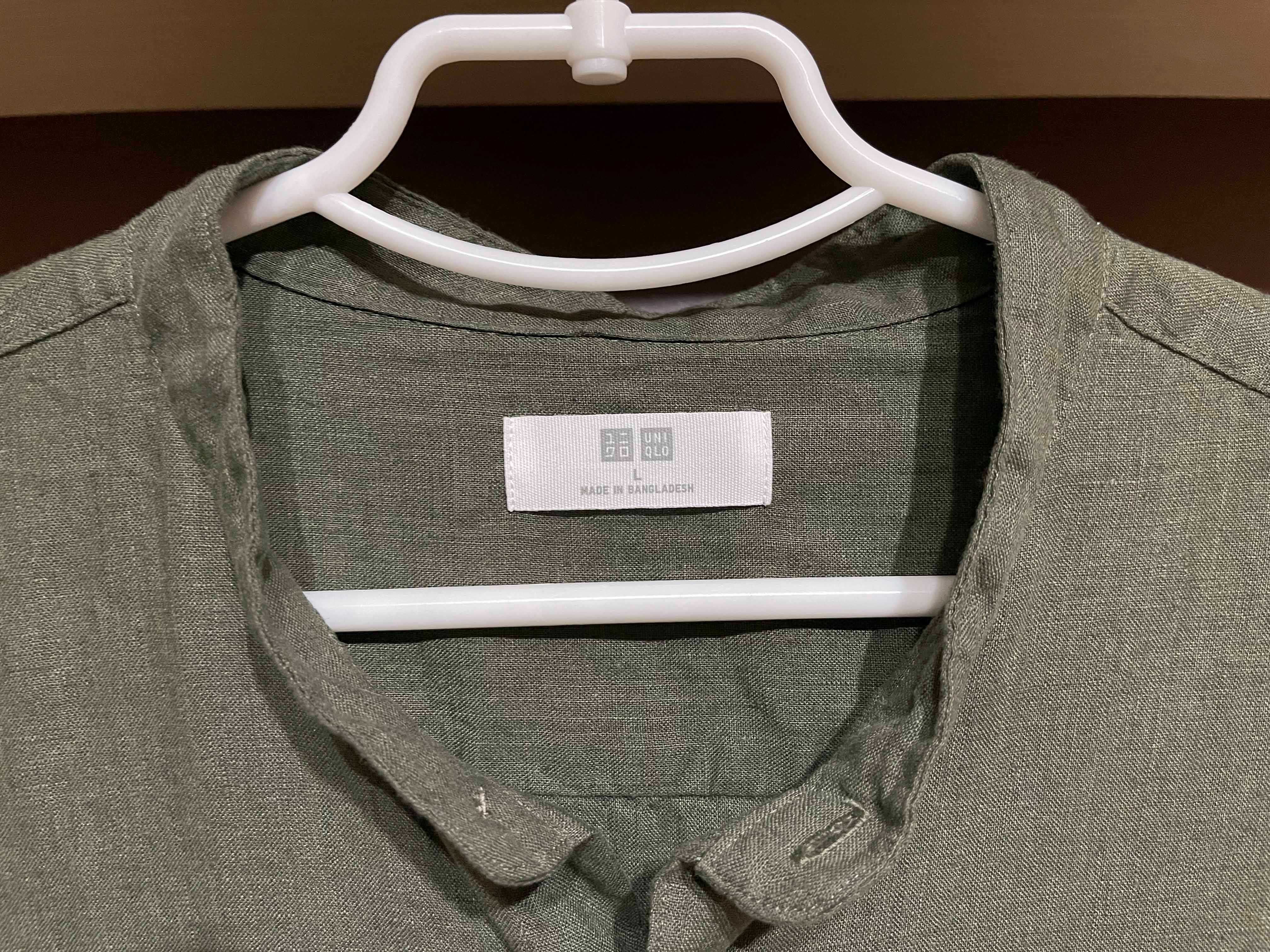 Uniqlo, 100% льон оригінал сорочка, рубашка