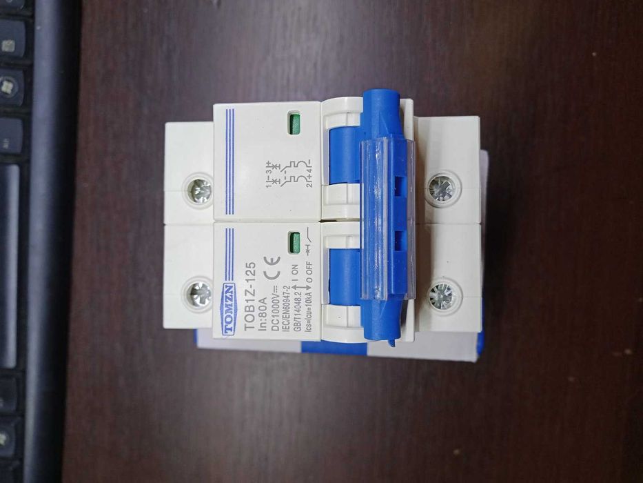 Автомат постійного струму 80A DC 2P TOMZN