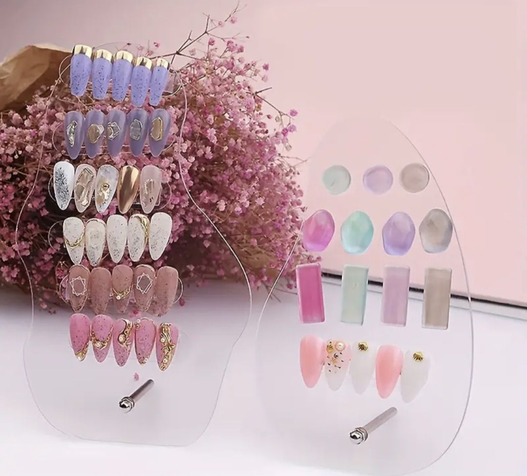 Material para unhas, varios artigos+ saco para aspirador unhas +pedal