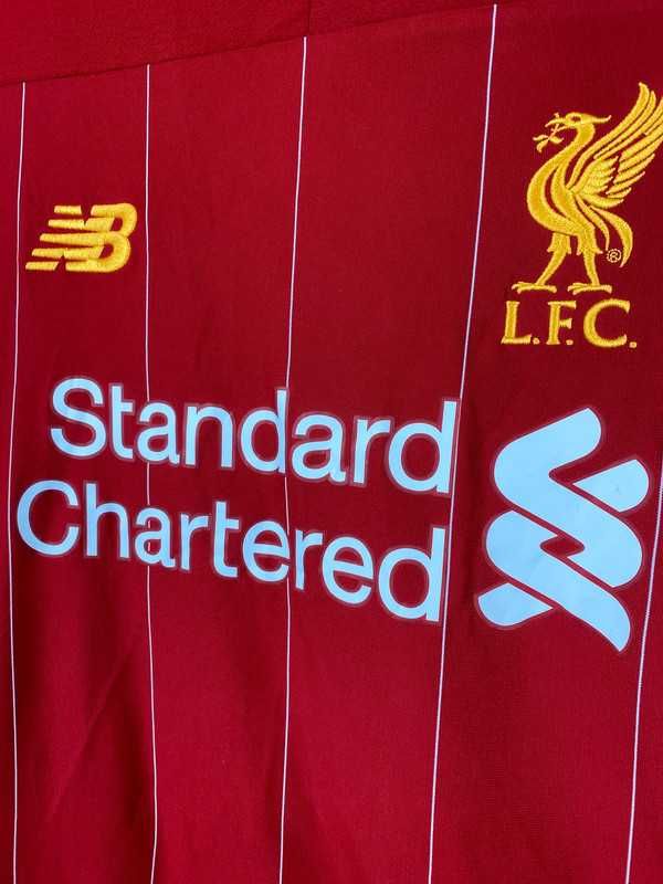 Liverpool New Balance koszulka czerwona piłkarska piłka nożna
