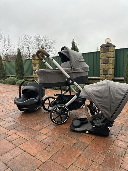 Cybex Balios S 3 в 1 + авто-адаптери + зимовий чохол