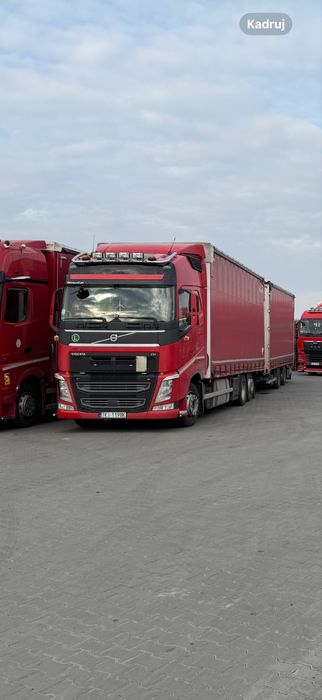 Volvo FH4 , 500 km 2016rok zestaw 7.7+7.7 jumbo