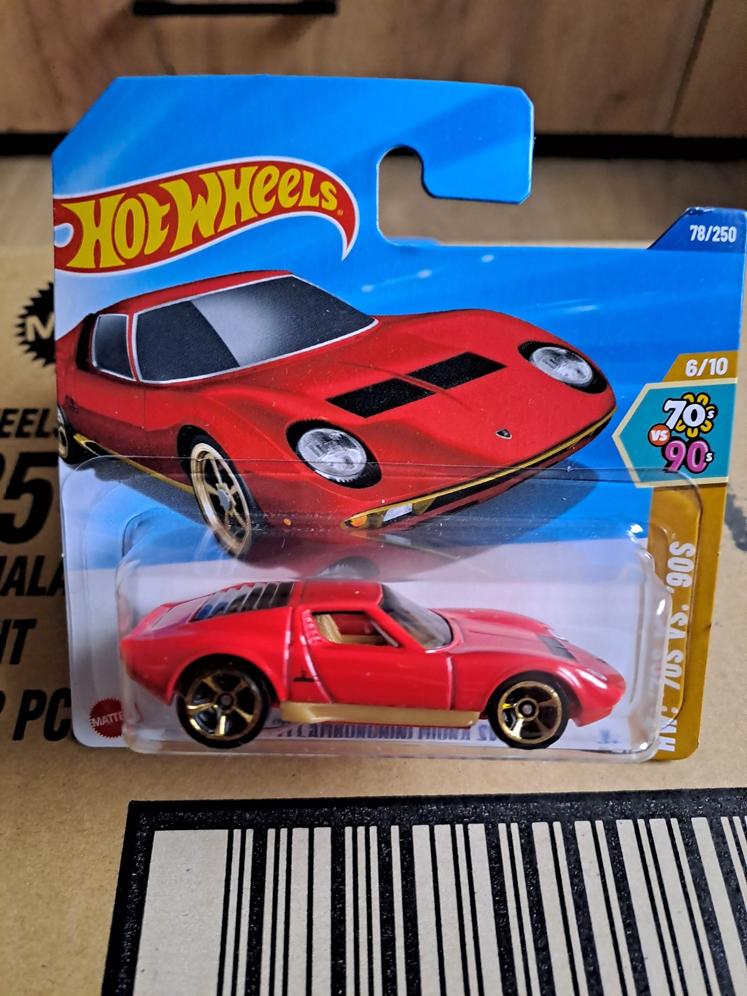 Hot Wheels '71 Lamborghini Miura SV   HW