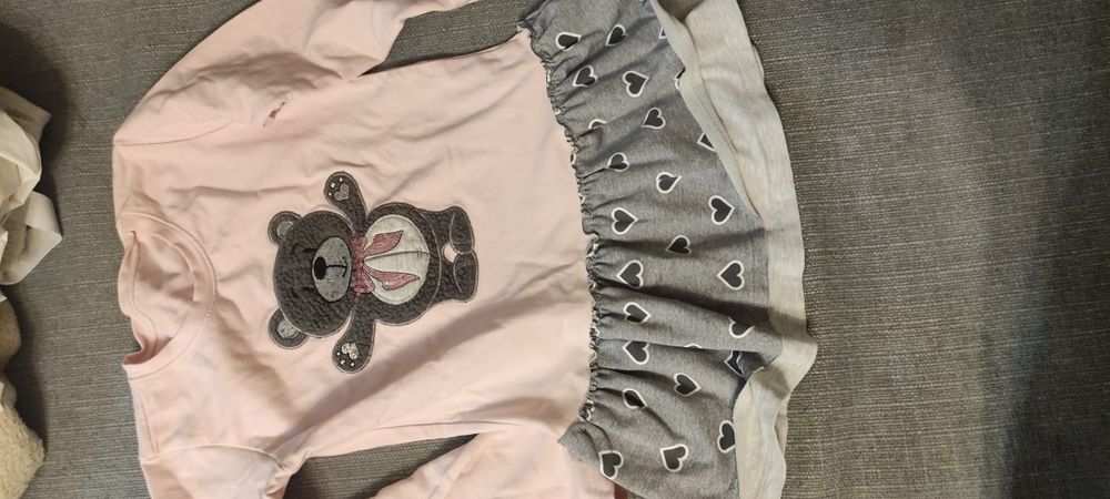 Bluzka tunika miś 122