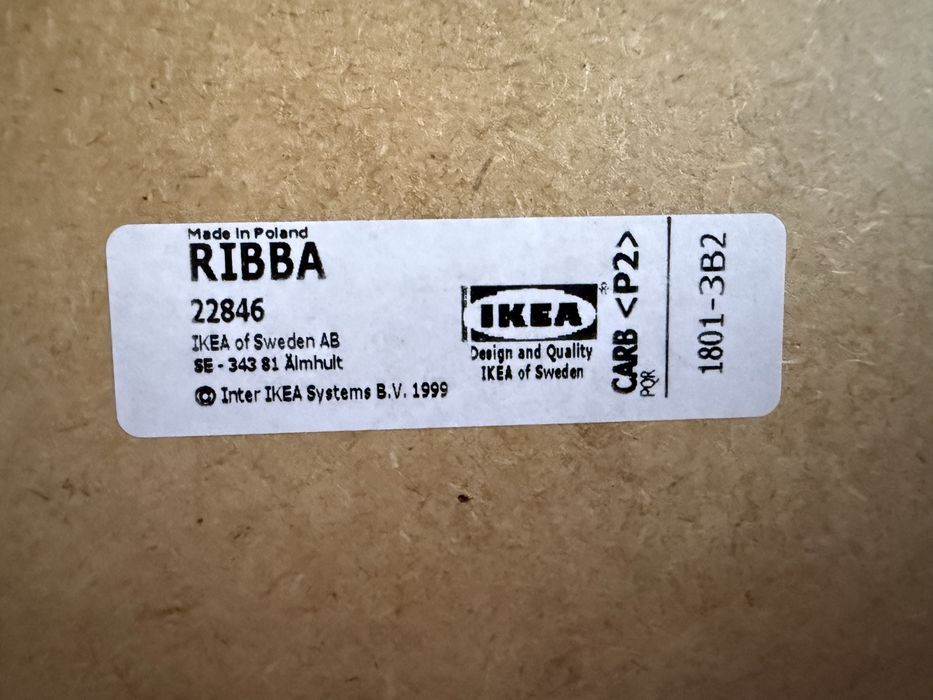 Ramka Ikea RIBBA - czarno-biała Wenecja