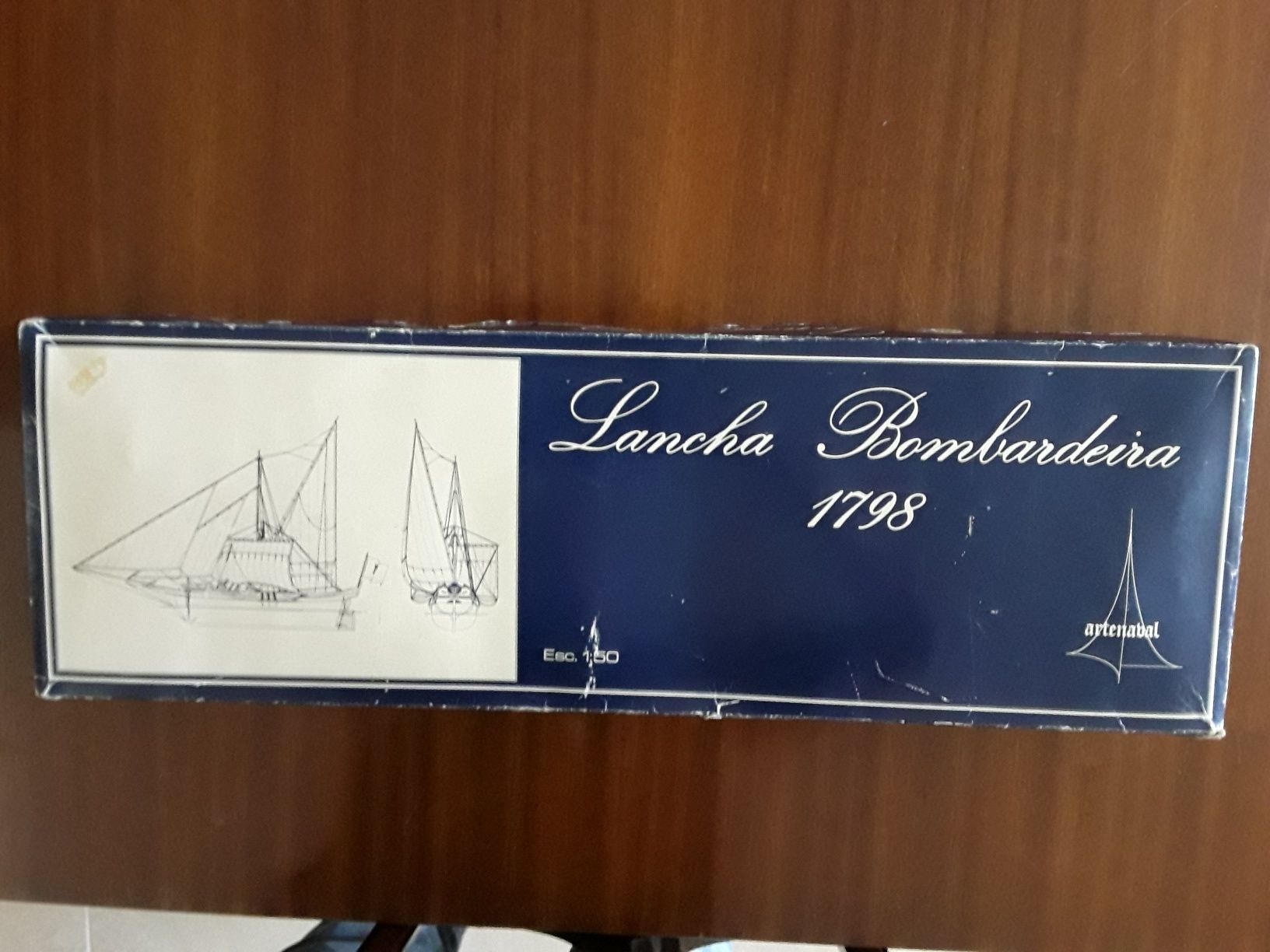 Lancha Bombardeira 1798 da antiga fábrica "ARTENAVAL"