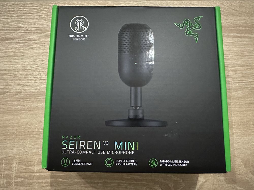 Razer seiren v3 mini мікрофон для пк