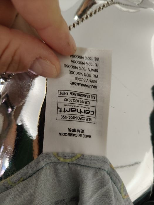 Koszula z krótkim rękawem firmy Carhartt