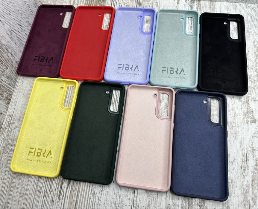 Чехол мягкий Silicone Case на Samsung S21 FE Микрофибра чохол