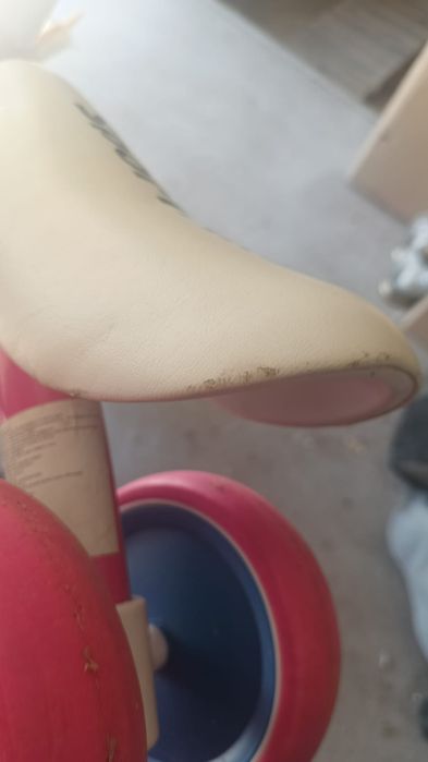 Pierwszy Rowerek biegowy PettyTrike dla dzieci Różowy 4-kołowy Jeździk