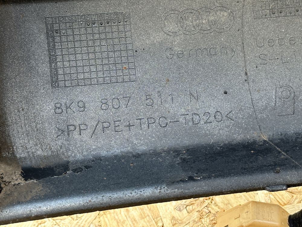 AUDI A4 B8 Avant SLINE LIFT LZ7S PDC Zderzak tył kompletny dyfuzor