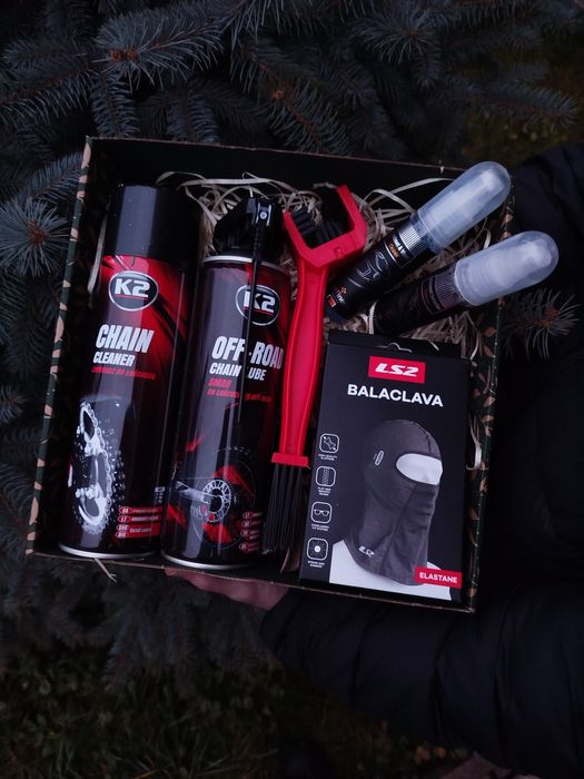 Подарунок чоловікові мотоциклісту | готовий подарунковий набір | бокс