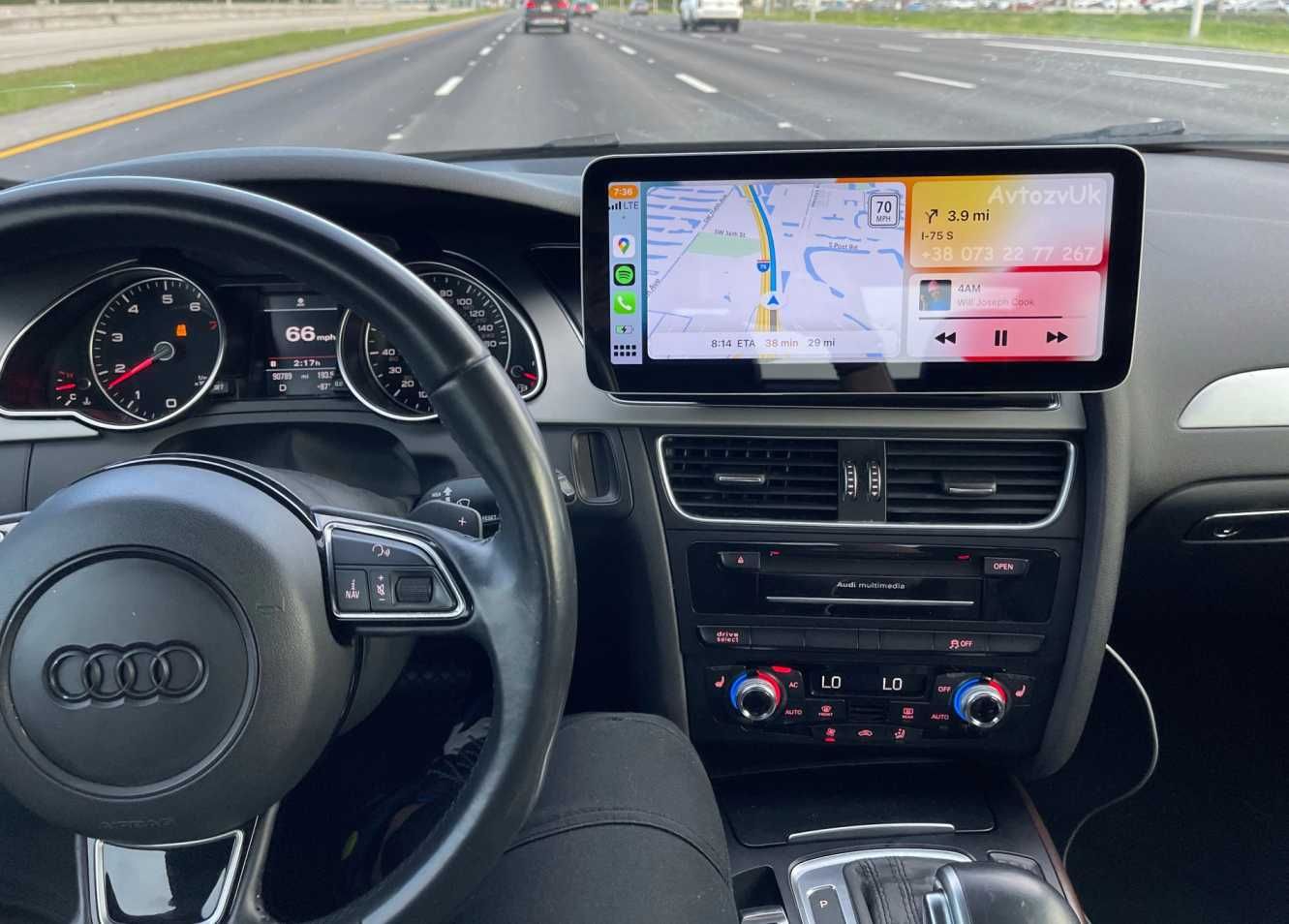 Дисплей AUDI A4 B8 A5 магнитола A8 GPS USB А4 Б8 А5 ТВ Android CarPlay