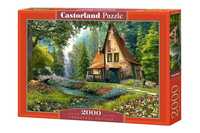 Puzzle 2000 Toadstool Cottage Castor, Castorland