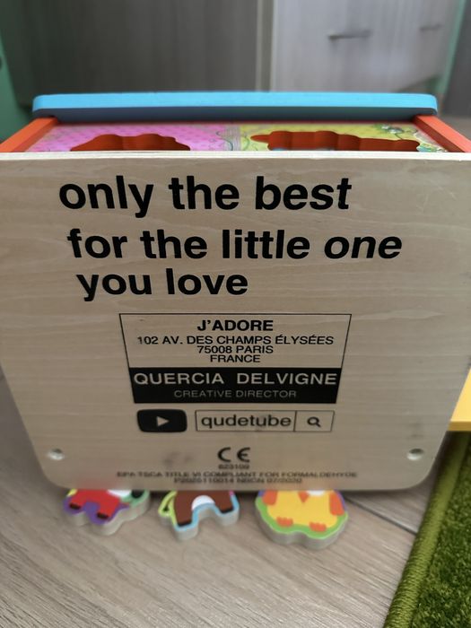 Деревяный домик-сортер Ферма