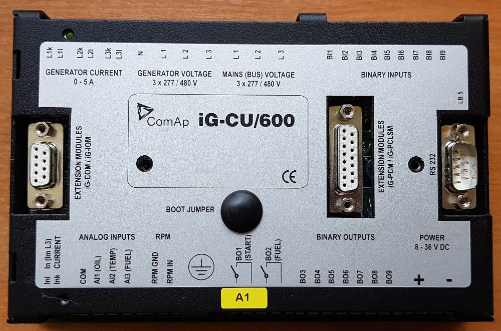 ComAp InteliGen IG - CU / 600 контроллер дизель генераторной установки