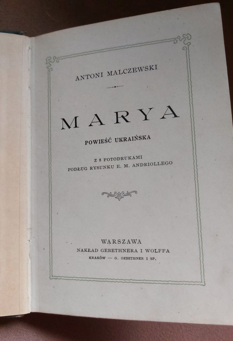 Maria. Powieść ukraińska