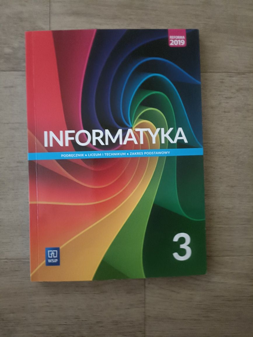 Nowy podręcznik do i informatyki kl. 3  WSIP liceum i techni. podstawa