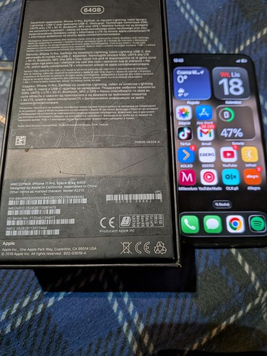 iPhone 11 pro 64 GB