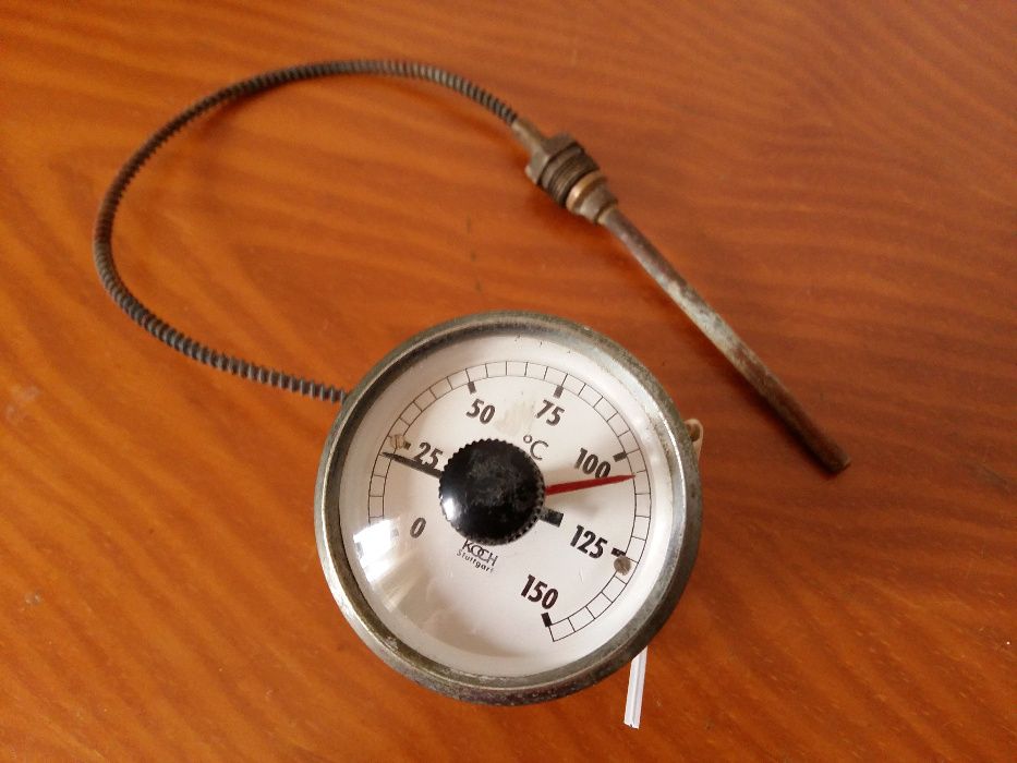Manómetro de Temperatura - KOCH e Manómetro de Pressão - WICA