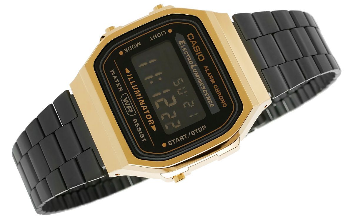 zegarek męski casio a168wegb-1bef + box