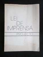 Lei de Imprensa - Projeto, de 1974