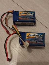 2x zippy 800mAh 3s 11.1V