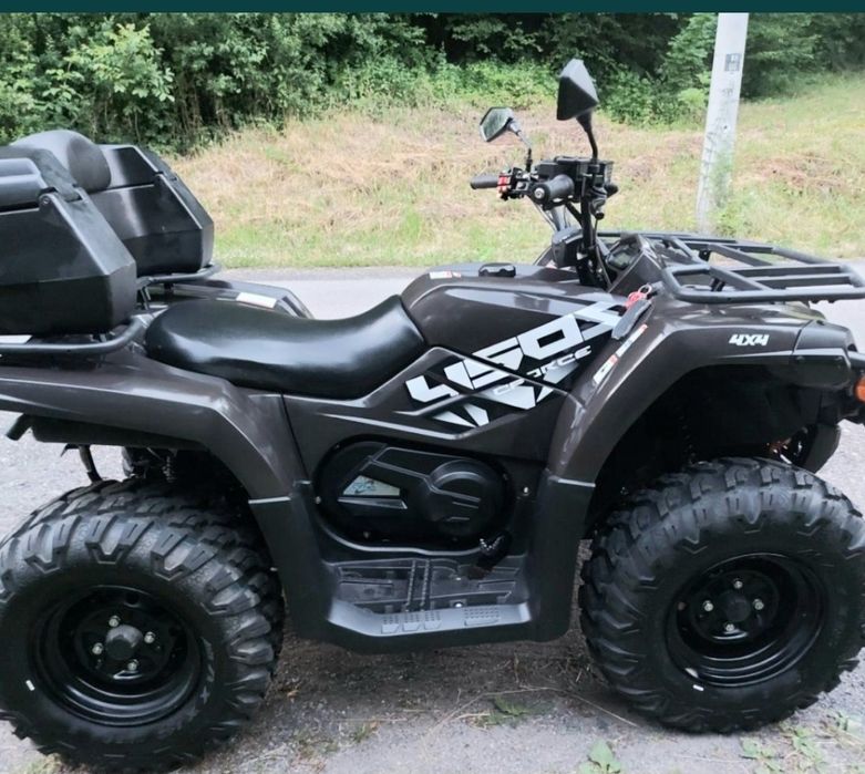 Quad CF Moto 450 4x4 Homologacja L7e/Jak nówka z salonu