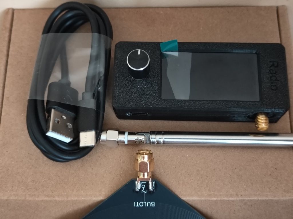 Портативне радіо ATS mini SI4732 | AM/FM/SW | Кольоровий дисплей + 2 а
