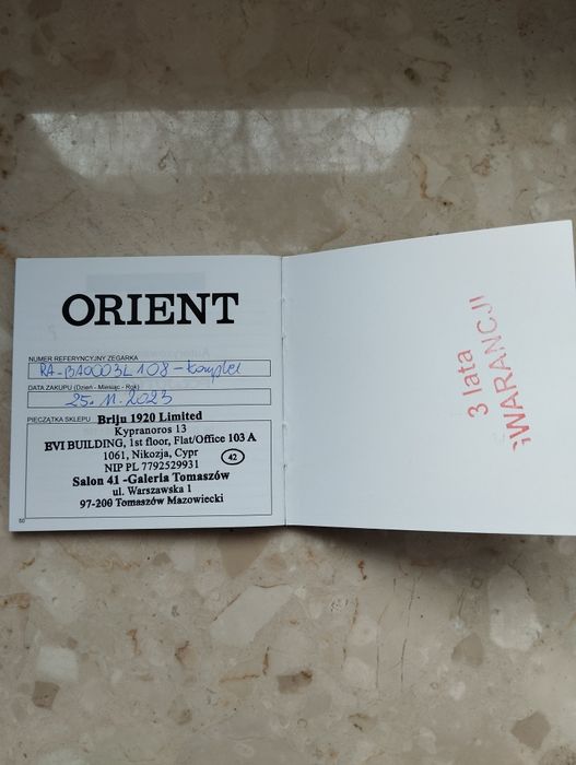 Orient cesarski patelnia RA-BA0003L10B