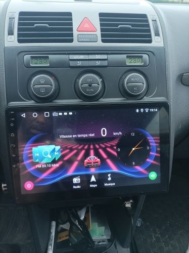 Автомагнітола для Volkswagen Touran 1 2003-2010 Android під камеру
