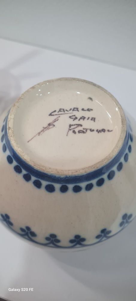 Pote em Faiança sec XVIII,  Fábrica Cavaco