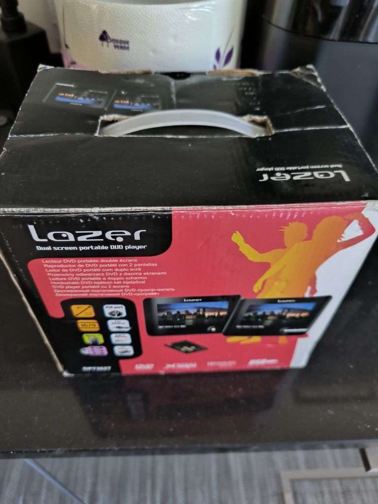 Leitor monitor USB carro crianças. Não tem DVD!