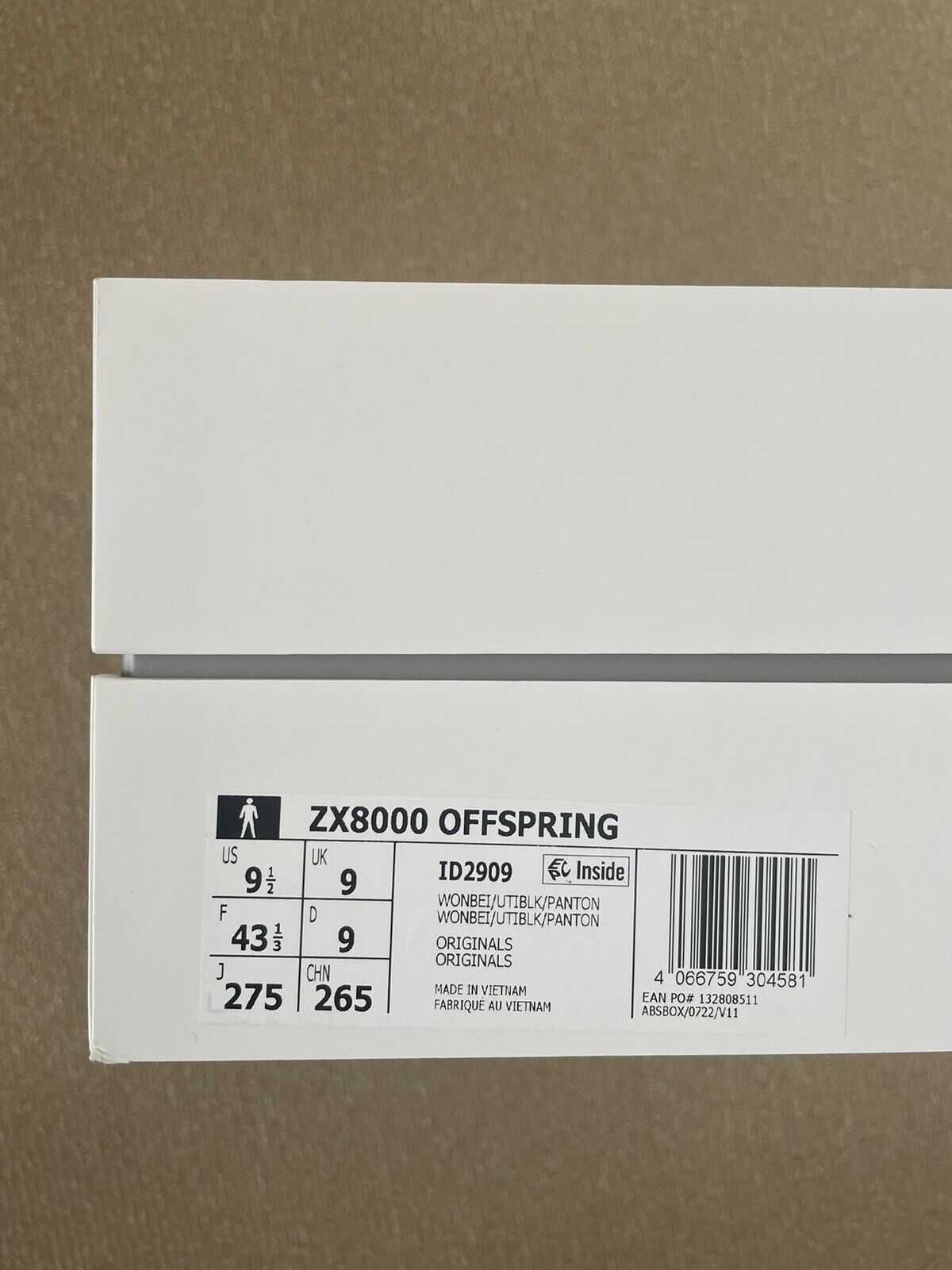 Adidas ZX 8000 OFFSPRING ID2909, 43 1/3, Nowe
