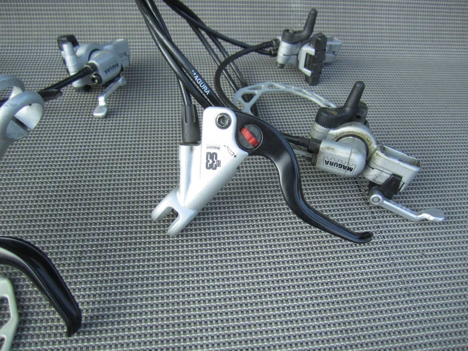 Hamulce szczękowe hydrauliczne Magura HS33 komplet P+T trekking mtb